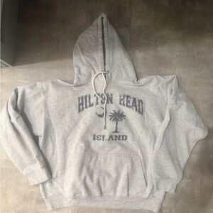 Gray Hilton Head Island Hoodie